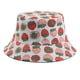 thumbnail image 1 of Sombrero de pescador con estampado de frutas tropicales, sombrero de pescador para deportes al aire libre, sombrero de lavabo informal para mujer, 1 of 5