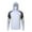Z95-Light Gray, variant on Men's UPF 50+ Sun Protection Full Zip Hooded Jacket with Wide Brim & Face Cover, Camouflage Print Breathable Coat with Zipper Pockets, Outwear for Fishing Boating Camping,XS