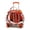 Orange, variant on Transparent Hard Shell Pet Carrier with Wheels, Rolling Cat Carrier & Dog Carrier with Telescopic Handle for Travel, Airline Approved Trolley Case