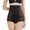 Black, variant on Women Panties Compression Body Boxer Briefs, Hip Lifting Underwear Black M