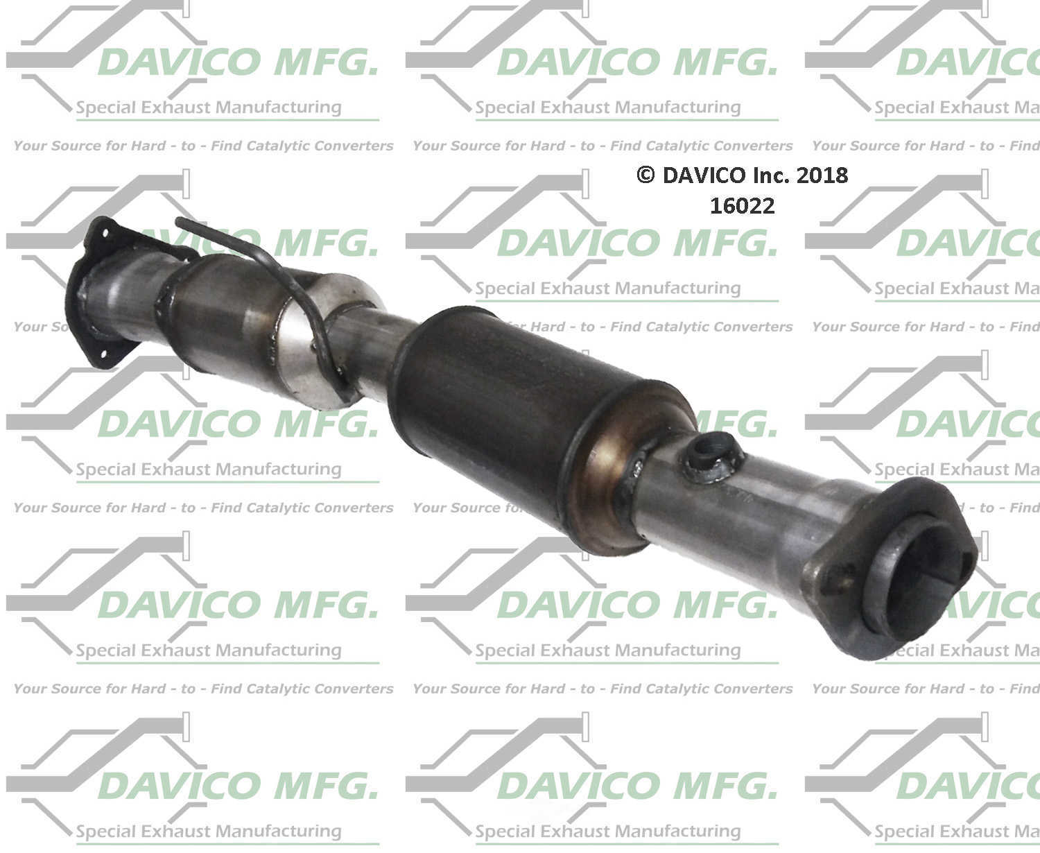 Davico Mfg 16022 Direct-Fit Catalytic Converter