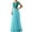 Blue, variant on purcolt Women's V Neck Sparkly Glitter Sequin Chiffon Maxi Dresses Formal Gowns Wedding Guest Dresses Evening Party Cocktail Dress