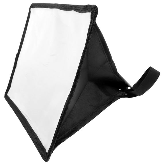 SEWCHICS Universal Camera Flash Softbox Diffuser Black Reflector for Photography Lighting 1 Piece