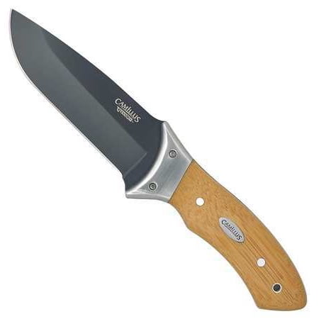 Camillus 9.25'' Fixed Blade Knife with Bamboo Handle and (Best Fixed Blade Shtf Knife)