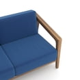 thumbnail image 5 of New Classic Furniture Bali Solid Wood Patio Loveseat in Dark Blue, 5 of 5