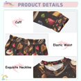 thumbnail image 3 of FORMRS Long Sleeve Top and Pants Pajama Set for Niños 2-Piece Sleepwear, Sizes 18M-8Y, Chocolate Cakes, 3 of 6