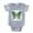 Heather Grey, variant on CafePress - Fantasy Butterfly 4 - Cute Infant Baby Football Bodysuit