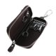 thumbnail image 5 of Llavero con anilla para coche de cuero para mujer, estuche protector con cremallera, monedero Café Hugo Cartera para hombre con funda para llaves, 5 of 8