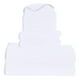 thumbnail image 1 of Juego de toallas Cosy Family de microfibra de 8 piezas para baño, color blanco, 1 of 7