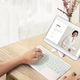 thumbnail image 3 of Teclado inalámbrico Bluetooth con panel táctil hebreo español coreano para iPad Pro Air para Xiaomi Huawei Android Windows Tablet, 3 of 5