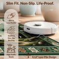 thumbnail image 6 of Design&I 4'x6' Washable Area Rug Cabin Sunset Wildlife Forest Border Woodland Bathroom Medieval for Reading Nook, Bedroom, Pet Friendly & Non-Slip Built-In Grip, 6 of 7