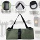 thumbnail image 3 of Bolsa de Herramientas, Bolsa de Herramientas, Herramientas Bolsa De Almacenamiento De Boca Ancha Multiusos con 5 Bolsillos con Cremallera, Almacenamiento Vertical, Hombro Ajustable Bolsillo, 3 of 4