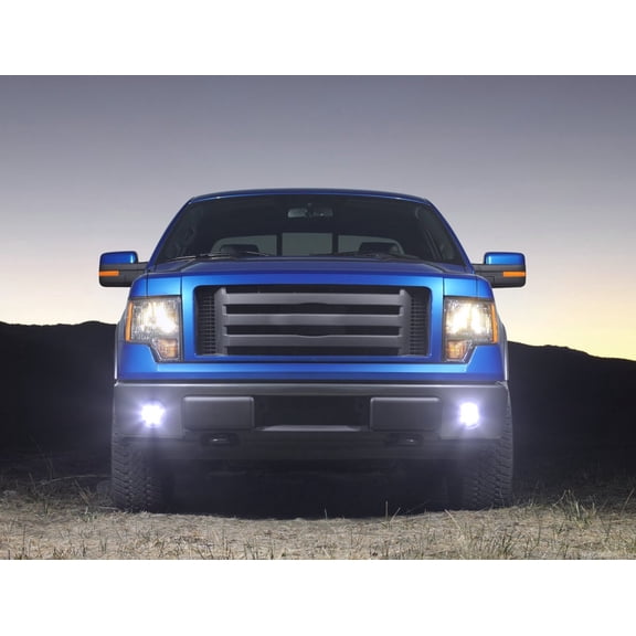 For The BlingLights Brand LED Halo Fog Lights for 2009-2014 Ford F150 F-150