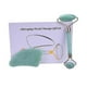 thumbnail image 3 of Natural Jade Guasha Facial Massage Jade Roller Face Body Massager Beauty Tool, 3 of 5