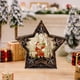 thumbnail image 1 of Muñeco de nieve navideño iluminado con batería, incluye luces LED transparentes, farol colgante para árbol de Navidad, accesorios novedosos, luz para fiesta de Navidad, decoración del hogar, 50 ml, 1 of 6