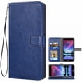 thumbnail image 1 of Mobile Phone Cover for Lg K4 2017, Cover Premium Pu Leather Tpu Flip Case Magnetic Closure Card Compartment Stand Function Wallet with Lanyard Protective Cover, 1 of 7