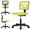 Yellow, variant on EBQOSK Armless Drafting Chair Basics Rolling Desk Chair, Ergonomic Desk Chairs, Rolling Bar Stools Chairs Breathable Mesh for Home Bedroom Study Student Height Adjustable Yellow