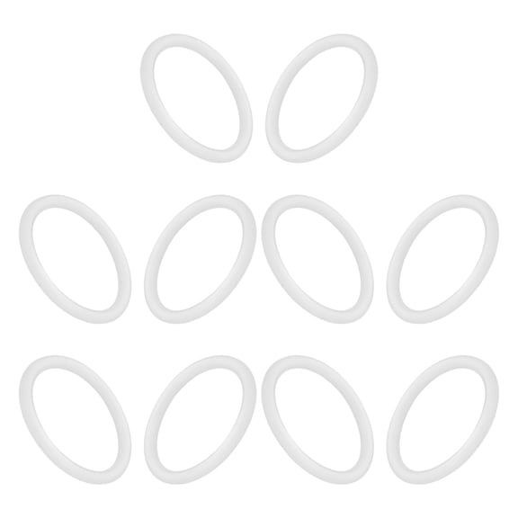 CTIRCHIU 10Pcs Ice Cream Maker Silicone Gasket Replacement for Smooth Quiet Operation