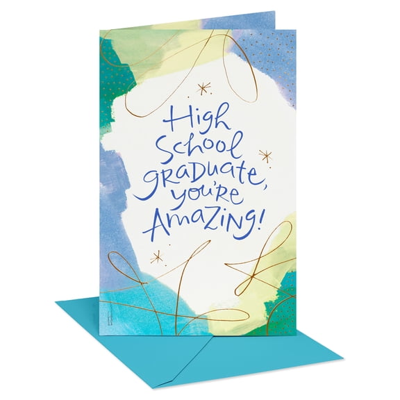 American Greetings Graduation Card for High School Graduate (Now the World Will Know It)