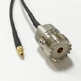 thumbnail image 1 of UHF Female Jack Connector Switch MMCX Male Plug Connector RG174 20CM 8" Adapter High Quality Ships Quickly From USA, 1 of 2