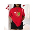 thumbnail image 2 of Playera Blusa De Frambuesa Raspberry Sweet & Tasty – Dulce Estilo que Te Hace Brillar Color Rojo Talla Mediana Marca Emil SaEs, 2 of 4