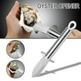 thumbnail image 1 of Stainless Steel Oyster Opener Kit Seafood Tool Shell Opener Kitchen Accessories Manual Opener for Scallops Clams Mussels, 1 of 8