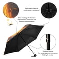 thumbnail image 4 of JSTEL Magic Wolf Alchemy Folding Umbrella for Rain Sun Travel Mini Lightweight Compact Umbrellas, 4 of 5