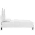 thumbnail image 6 of Modway Alexandria Tufted Performance Velvet King Platform Bed in White, 6 of 10