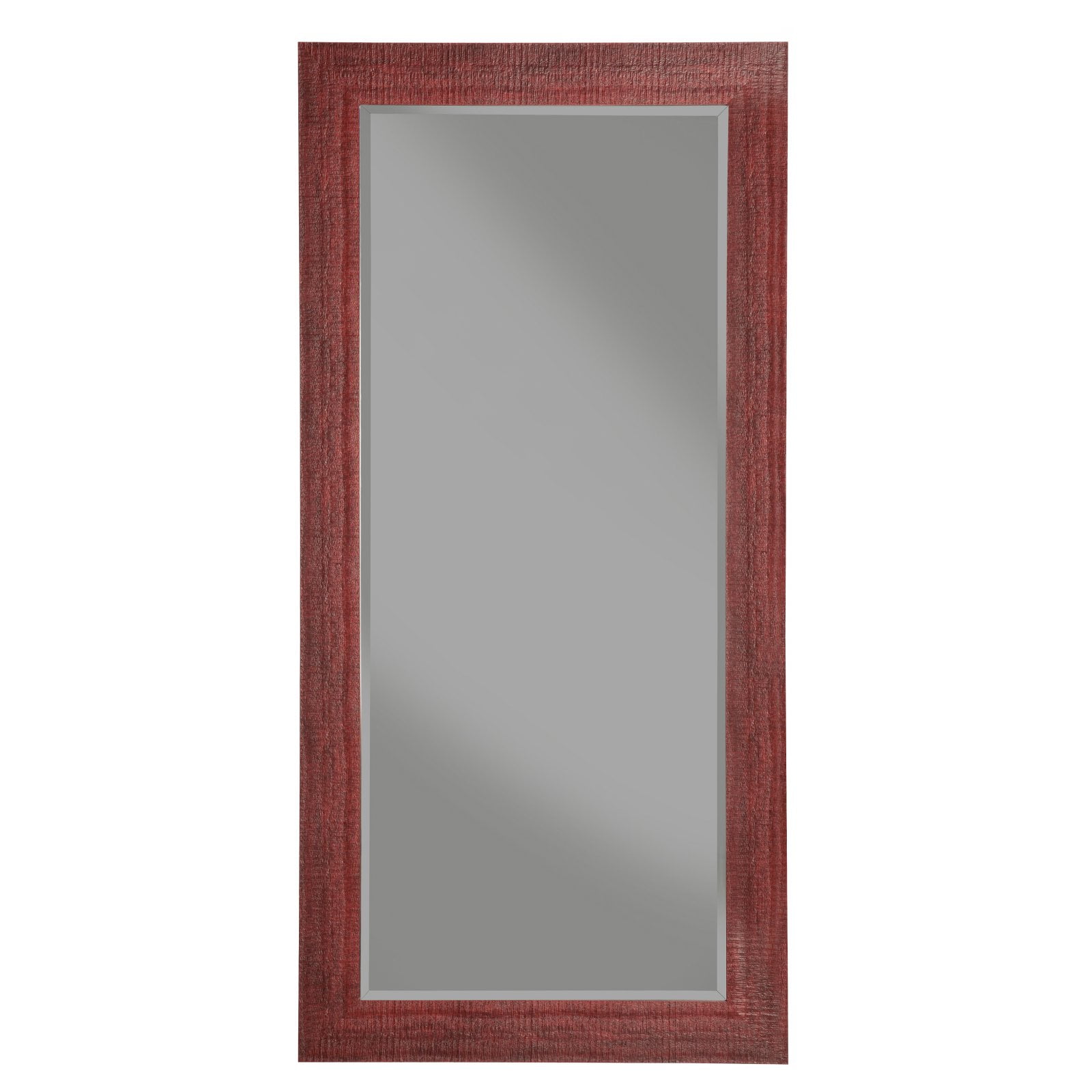 Rustic Red Full Length Leaner Mirror