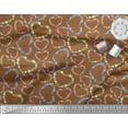 thumbnail image 2 of Soimoi Cotton Voile Fabric Floral & Heart Print Sewing Fabric Yard 42 Inch Wide, 2 of 3