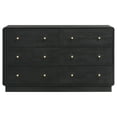 thumbnail image 3 of Cavelle 6-drawer Dresser Cabinet Black, 3 of 13
