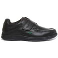 thumbnail image 2 of Kickers Reasan Strap Youth Single Hook And Loop Strap Shoes In Black Size 7, 2 of 6