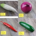 thumbnail image 3 of Simulation PU Fake Vegetable Green Food Model Harvest Decor Photography Props, 3 of 12