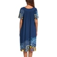 thumbnail image 5 of Ekouaer Women's House Dress with Pockets, 5 of 6