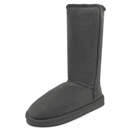 

LAVRA Womens Winter Boots Faux Fur Sheepskin Snow Shoes