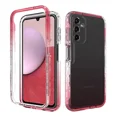 thumbnail image 1 of Funda 2 En 1 Rudo Para Modelos Samsung Bicolor Transparente, 1 of 6