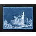 thumbnail image 2 of Vision Studio 18x15 Black Modern Framed Museum Art Print Titled - Indigo Antiquities IV, 2 of 5