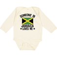 thumbnail image 3 of Inktastic Jamaican Vacation Someone in Jamaica Loves Me Boys or Girls Long Sleeve Baby Bodysuit, 3 of 5