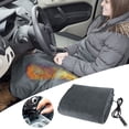 thumbnail image 4 of Winter Heated Car Blanket, 112V Car Blanket Vehicle Heating Blanket Portable Heating Pad With Temperature Control Warming Blanket For Auto Use Camping Essentials, 4 of 9