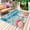 Multicolor, variant on Coastal Ocean Outdoor Rug 3x5 Ft - Reversible Patio Rug Outdoor Camping Rugs, Summer Wave Starfish Coral Shell Washable Indoor Outdoor Area Rugs, Non-Slip Outdoor Carpet Runner for Deck/Porch