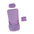 thumbnail image 3 of twisto Office Chair Covers Removable Elastic Chair Seat Cover with Headrest Slipcover And Armrest Protector Polyester Yarn Suitable for Home Office Study Spa Purple, 3 of 8