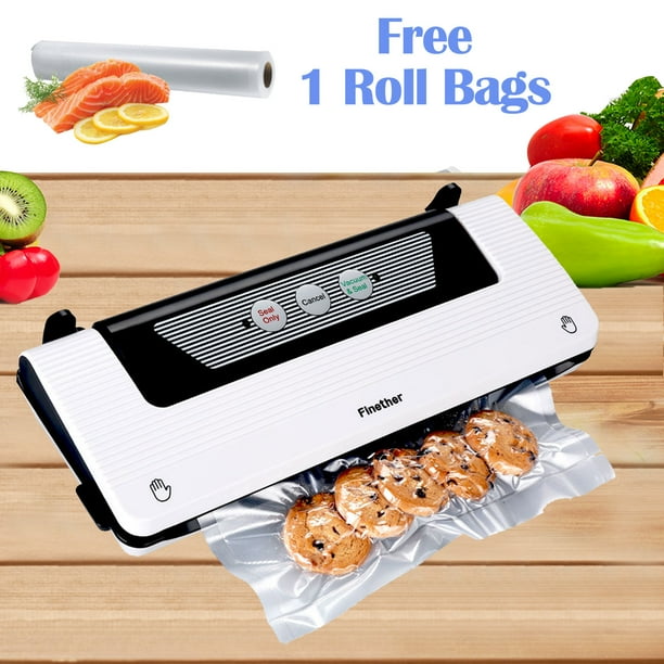 2in1 Automatic Vacuum Sealer Food Saver Vacuum Sealing System Machine