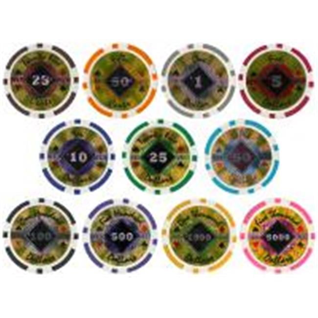 Brybelly CPBDSAMPLE Black Diamond Poker Chip Sample Pack for 11 Chips Walmart Canada