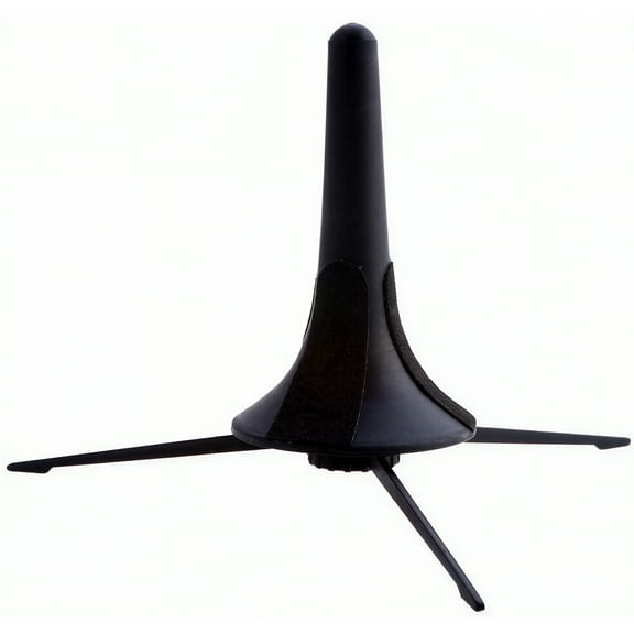 D'Luca Portable Folding Trumpet Stand Black