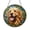 Acrylic 3.5 Inch, variant on Dog Portrait Window Stained Glass Style Suncatcher Hanging Decor, Pet Window Ornament Decorative Glass Art Panel for Animal Lover Home Decor