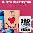 thumbnail image 6 of Father's Day Coffee Mug Christmas Gifts for Dad from Daughter, Son,Wife Dad Birthday Gifts, Birthday Gifts for Dad, New Dad Gifts, Funny Present for Men,Husband,Papa Best Dad Bday Present Idea Dad Mug, 6 of 6