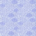 thumbnail image 1 of Ahgly Company Machine Washable Indoor Square Transitional Lavender Blue Area Rugs, 8' Square, 1 of 7