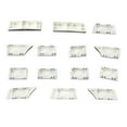 thumbnail image 6 of 1 Set Air Conditioning Button Covers Key Caps for BMW 5 6 7 X5 X6 Series A/C Heater Button Switch Cover 14 Buttons, 6 of 6