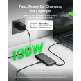 thumbnail image 4 of Belkin Connect 8-Port USB C Hub, Supports Display w/Resolutions up to 4K@60Hz - Works with Mac, Windows, and Chromebook - 100W PD w/ 10Gbps Data Transfer Speeds & 2.5Gbps Ethernet - Space Gray, 4 of 8