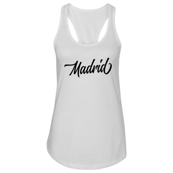 Madrid Spain Tank Women -Image by Shutterstock, Female x-Large